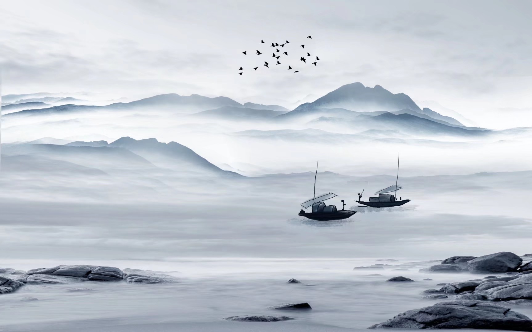 Landscape painting 25-35#